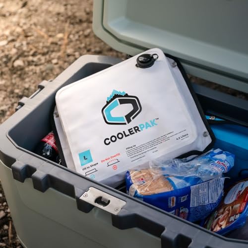 Refillable & Reusable Ice Packs for Coolers – Stays Cold for Days – Non-Toxic & Leakproof, Suitable for Potable Drinking Water – Built Tough, Rolls Up for Easy Storage - size: 7 lb