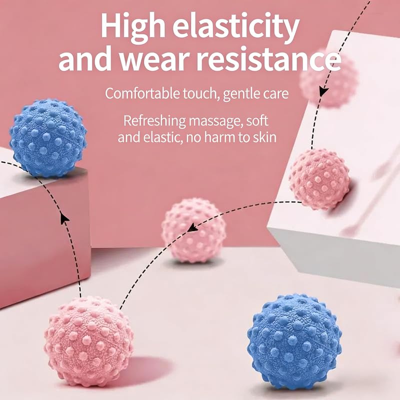 Spiky Massage Fascia Ball – Deep Tissue Muscle Relaxation Ball for Fitness & Recovery