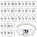 150 Pcs LED Glow Bracelets Sound Activated Light Up Bracelets for Adults Glow in the Dark Party Supplies Birthday Party Favors for Christmas, Halloween, Rave, New Year, Concert - color: White