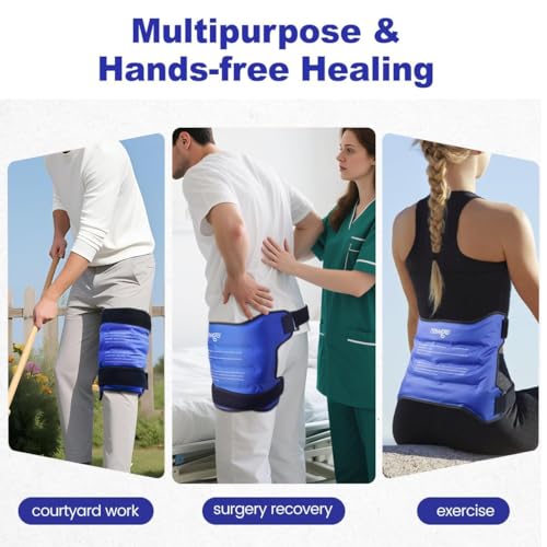 NEWGO Hip Ice Pack – Hot/Cold Therapy for Post-Surgery Relief