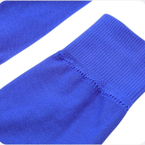 COUVER Unisex Long Leg Compression Sleeves - color: Blue - Overknee, size: Large