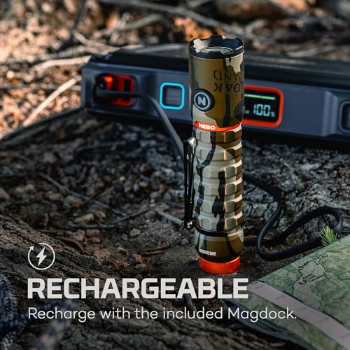 NEBO Torchy 2K Rechargeable Pocket Light, Mossy Oak Bottomland Camo - color: 2000 Lumen-Camo