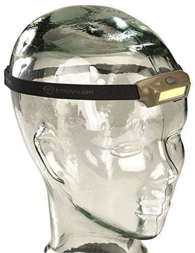 Streamlight 61707 Bandit 135-Lumen Green LED Headlamp, Coyote - color: Coyote