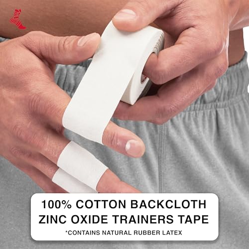 Mueller Sports Medicine MTape Rolls Team Pack, Quality Athletic Tape, Easy to Tear for Fast & Effective Taping, 1.5" x 10 Yards Per Roll, 32 Rolls - color: PINK