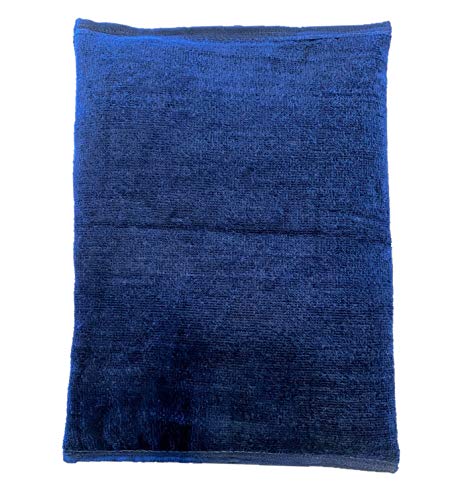 Microwavable Heating Bag, Rice Filled, Plush Velour Cover, Natural, No Scents Added, Handcrafted in the USA, Back, Neck Pain, Arthritis, Cramps (Navy Travel Size) - color: Navy Blue Travel Size Single