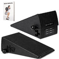 Squat Wedge Height Adjustable Slant Board for Heel Elevated Squats Calf Stretcher Block Enhance Mobility And Strength Performance - color: B: Black-Metal-5Heights