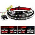 Nilight 60 Inch Truck Tailgate Light Bar Double Row 264 LEDs - color: Tailgate Red White