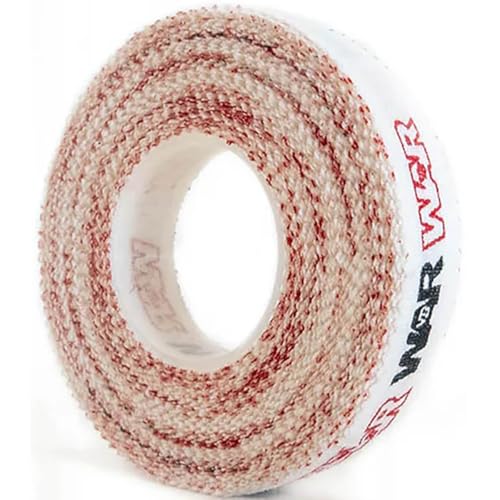 WAR Tape EZ Rip Premium Athletic Medical Sports Tape | No Sticky Residue | 30 ft Rolls | Best for Athletes & Trainers | Ideal for Fingers, Ankles, Wrists, and Equipment | 0.5 Inch (Pack of 1)