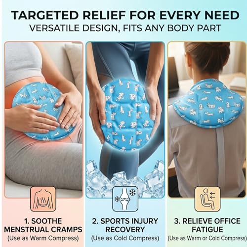Large Full Body Ice Pack - Reusable Back Cold Pack, Hip, & Leg Pain Relief - Flexible Cold Therapy Wrap for Muscle Soreness, Injury Recovery & Relaxation (Blue-B)