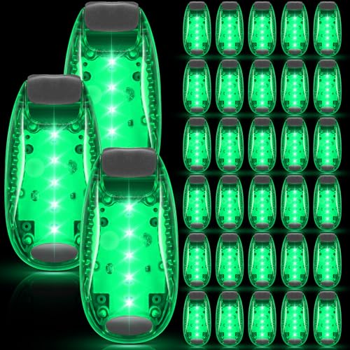 Copkim 30/60/100 Pcs LED Running Light Bulk - color: green
