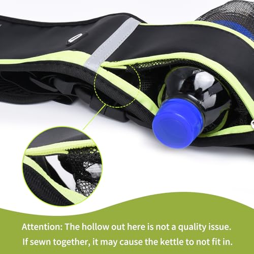SooGree Men Women Running Belts,Slim Sport Belts,Waterproof Running Fanny Pack,Waterproof Running Waist Packs with Reflective Strip,Runner Belt for Running Walking Cycling Camping Gym (Purple) - color: Purple