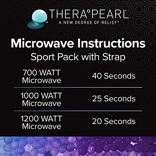 TheraPearl-14070 Color Changing Reusable Hot Cold Pack with Strap, Sports Size Ice Pack with Gel Beads, 11" x 4.5" - size: 11" x 4.5", style: New Version