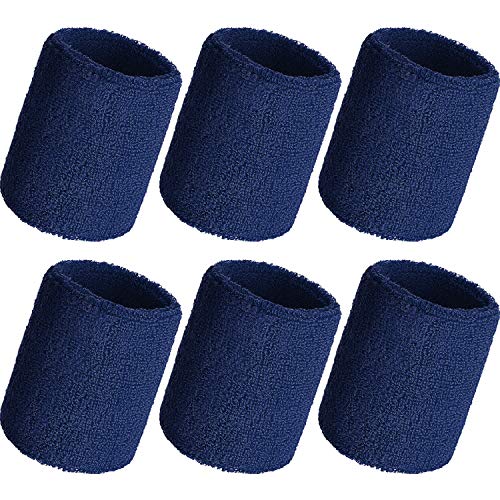 WILLBOND Wrist Sweatbands - color: Navy