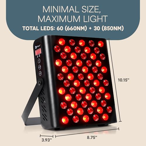 Lifepro Bioheal Red Light Therapy Panel 90 &120 Dual Chip LED - size: Small