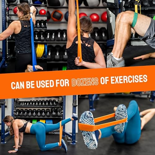 Pure Band - Latex-Free Professional Resistance Band for Working Out & Rehab - color: ORANGE - LIGHT RESISTANCE