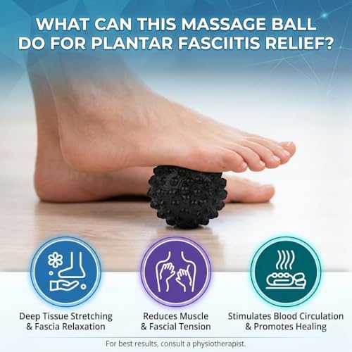 Plantar Fasciitis Night Splint, One Size Men & Women, Black - color: Black