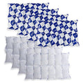 Reusable Dry Ice Packs for Shipping & Storage - Long Lasting Cold Packs for Lunch Box & Coolers - Ideal for Frozen Food & Drinks - style: 13"x7" 8 pcs(12 cells)