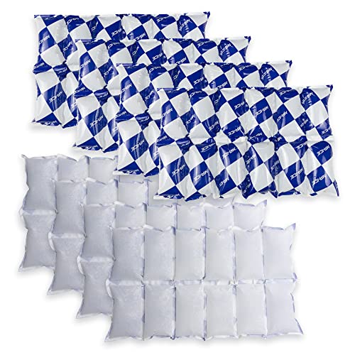 Reusable Dry Ice Packs for Shipping & Storage - Long Lasting Cold Packs for Lunch Box & Coolers - Ideal for Frozen Food & Drinks - style: 13"x7" 8 pcs(12 cells)