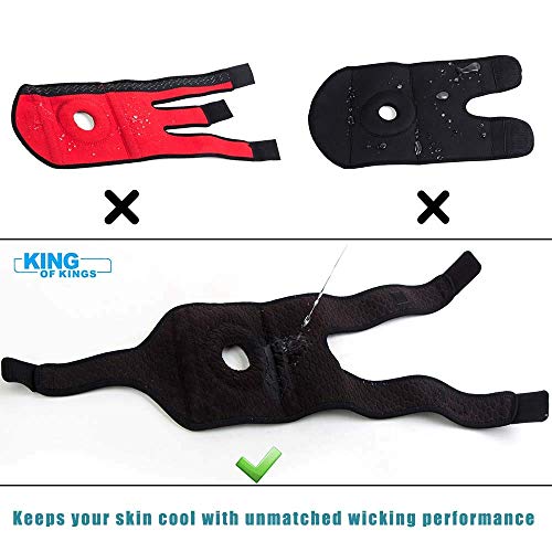 King of Kings Patella Knee Brace for Arthritis Pain, Purple - color: Purple