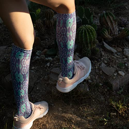 LEVSOX Compression Socks Women and Men, 20-30mmHg, Best for Nurses, Travel, Pregnancy - color: 3 Pairs Printing Mix 1, size: X-Large