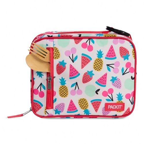 PackIt Freezable Classic Lunch Box, Fruit Toss - color: Fruit Toss