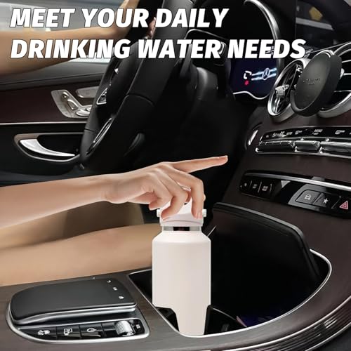 20 oz Insulated Water Bottle: Twist-Free Vacuum Stainless Steel thermal flask with Threadless Lockable Lid - Sweat-Proof & 36Hr Ice Retention - Anti-Scratch Coating & Leak Proof for Travel Gym Hiking - color: Rose