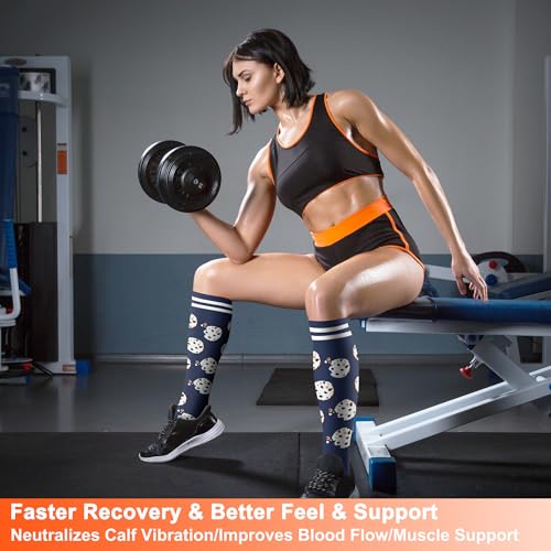 FEYHAY Copper Compression Socks (8 Pairs) 15-20 mmHg Circulation is Best Athletic & Daily for Men & Women, Running, Climbing - color: 12 Colour Mixture, size: Small-Medium