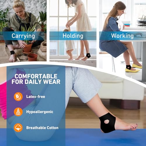 KTQUICK Precut Kinesiology Tape for Ankle,24 Ct,20% Stronger Adhesive,Black - color: Black, size: 24PCS