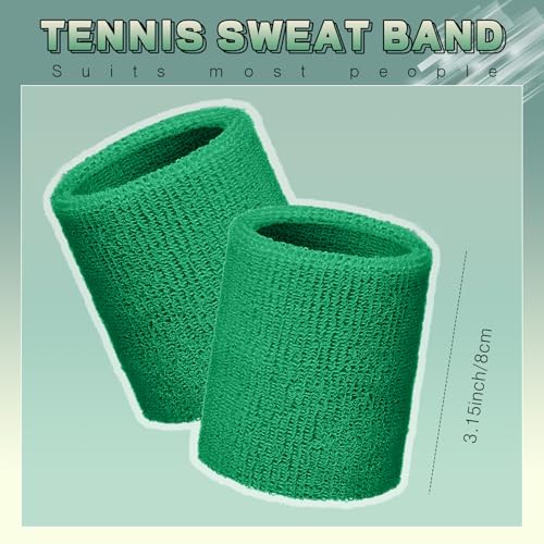 WILLBOND Wrist Sweatbands - color: Dark Green