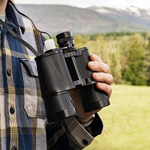 True Binocular Flask, Sneaky Flask, Hidden Alcohol Barware Accessory, Anything but a Cup, 16 oz capacity, Black