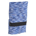 uxcell Wrist Pouch Wrist Wallet Sports Wristband Wallet with Zipper Pocket for Running Jogging Hiking - color: Blue