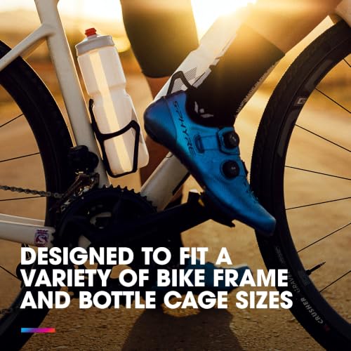 HydraPak Breakaway Surge Lightweight Bike Water Bottle (25oz, Clear) - color: Clear, size: 740 ml (Pack of 2)