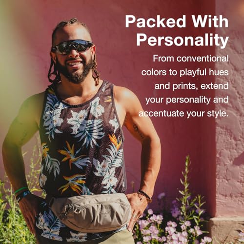 Osprey Daylite Waist Pack - Fanny Pack with Crossbody Shoulder Carry Option - Lightweight Hip Bag - color: Umber/Tequila Sunrise
