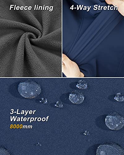 33,000ft Women's Hooded Lightweight Softshell Vest Fleece Lined for Running - color: Blue, size: 3X-Large
