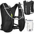 Running Hydration Vest 5L, Running Vest Pack with 1.5L Water Bladder - color: Balck