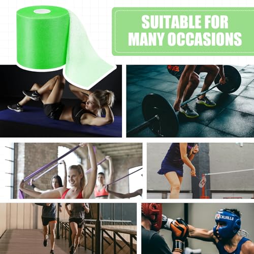 2.75‑Inch 30‑Yard Green Athletic Pre‑Wrap Tape - color: Green