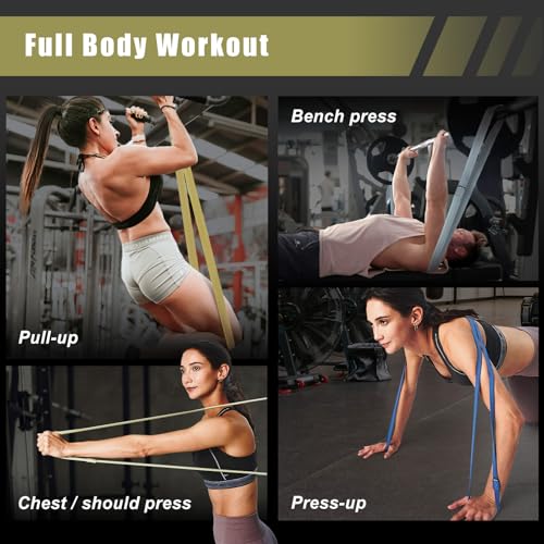 VRTX Fabric Resistance Band Set for Strength Training and Home Workout