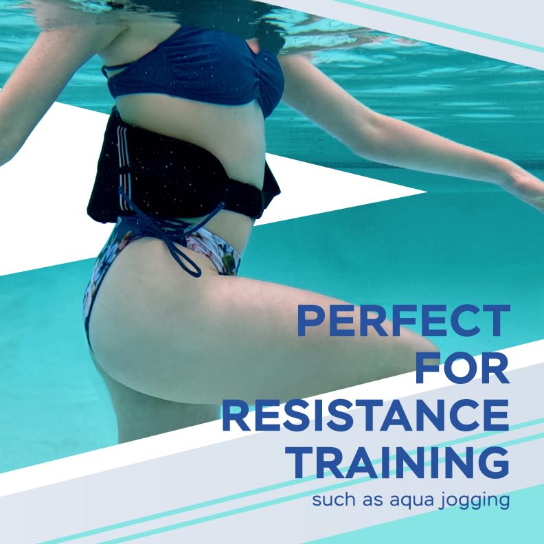 Sunlite Sports AquaFitness Deluxe Flotation Swimming Belt - Water Aerobics Equipment for Pool, Low-Impact Workout - size: Standard Large