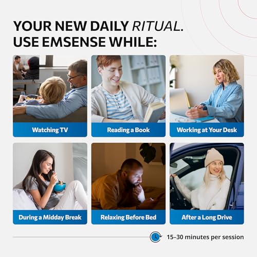 EMSense 3-in-1 Foot & Ankle Massager with Heat & Vibration, 1 Pack