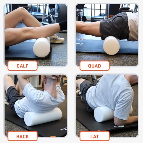 Foam Roller, Full Round 6" x 36" - size: Full Round 6 x 12 in