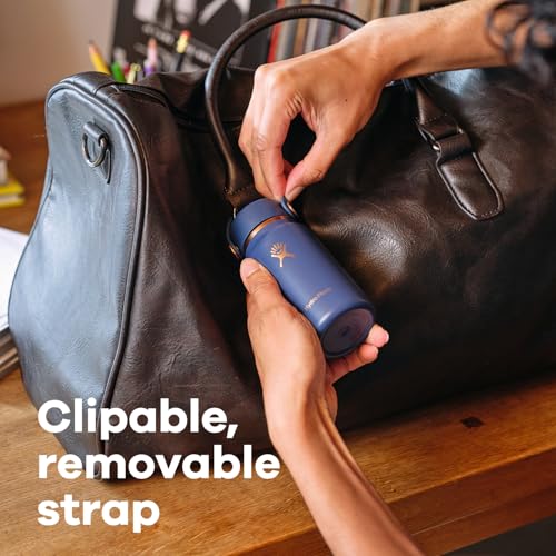Hydro Flask Micro Bottle - Insulated Mini Leak Proof Flask for Purse or Pocket in 6.7 Oz Chalk White ARC - color: CHALK WHITE ARC