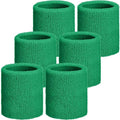 WILLBOND Wrist Sweatbands - color: Dark Green