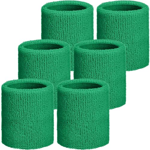 WILLBOND Wrist Sweatbands - color: Dark Green