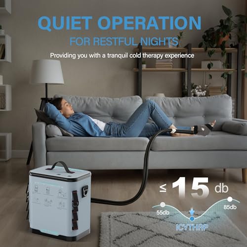ICYTHRP Programmable Ice Machine for Ankle After Surgery w/Quiet Pump