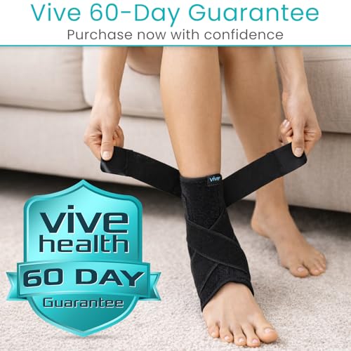 Vive Ankle Brace – Plantar Fasciitis Brace & Ankle Compression Sleeve