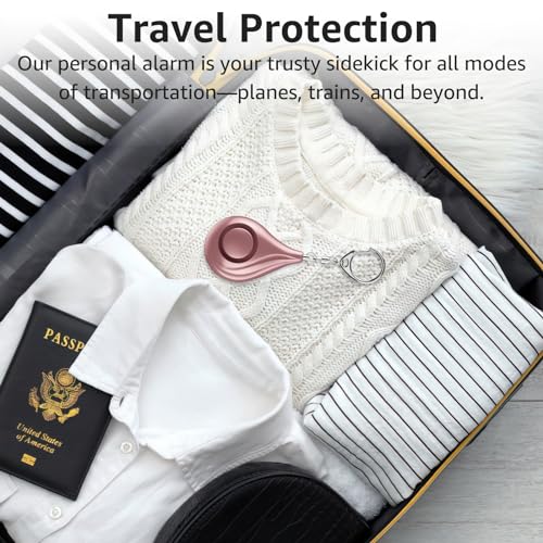 Personal Alarm - Safety Alarm for Women, 4 Pop Color, No.5 - style: No.5
