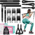 Pilates Bar Kit with Resistance Bands, Pilates Workout Equipment for Women - color: Black Pro