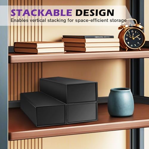 3 Pack Cassette Tape Storage Box, Tape Holder Store 60 Cassette Cases, Media Storage Organizer