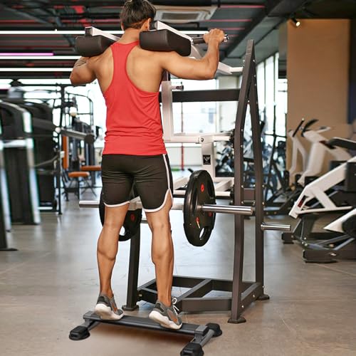 Kipika Versatile Calf Raise Bar, Heavy Duty Steel Standing Calf-raise Stand - color: A: (2.8" Wide Tube)