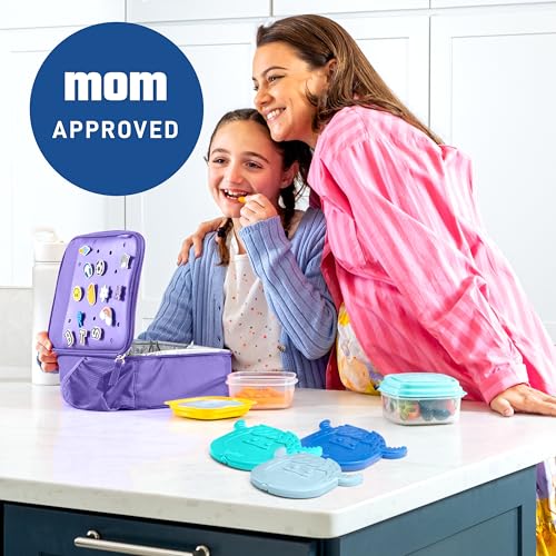 Fit & Fresh Cool Coolers Reusable Kids Lunch Box Ice Packs, 4pk - color: Yeti (4 Pack), size: 4 Pack